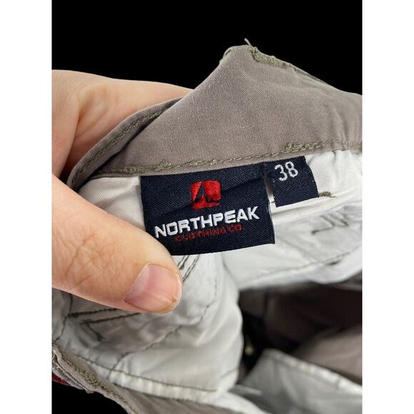 Northpeak Cargo Shorts Size 36 Mens Adult North Peak Hiking Work Wear All Cotton - Picture 6 of 7